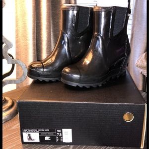 Sorel Joan Rain Wedge Boot
